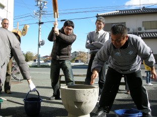 餅つき大会 2013