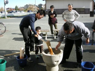 餅つき大会 2013