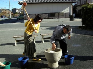 餅つき大会 2013