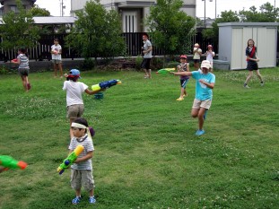 子どもたちはおおはしゃぎ！