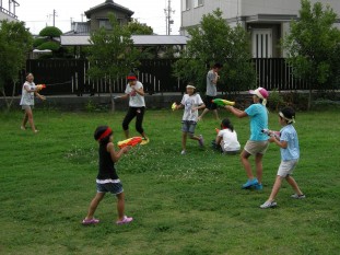 子どもたちはおおはしゃぎ！