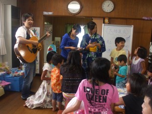 子ども向けの大抽選会