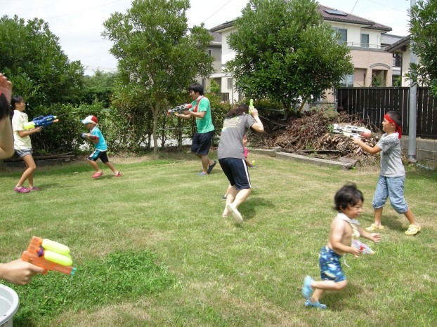 水でっぽう大会