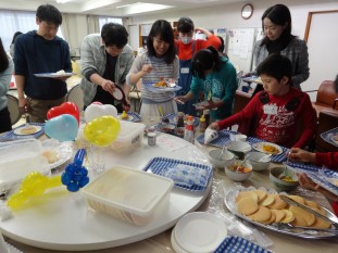 イースター　パンケーキパーティー