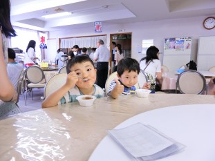 水でっぽう大会＆かき氷たべほ～だい